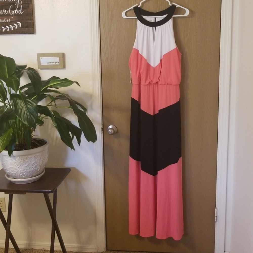 Floor length dress